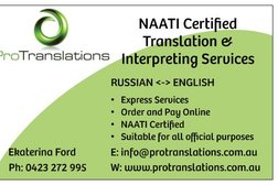 NAATI certified Russian Translator - ProTranslations Photo